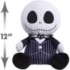 Disney Tim Burton’s The Nightmare Before Christmas Jack Skellington Comfort Weighted Plush, Kids Toys for Ages 3 Up by Just Play