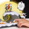 Disney Tim Burton’s The Nightmare Before Christmas “Simply Meant to Be” Display, Jack Skellington and Sally Collectible Figurines, Kids Toys for Ages 3 Up by Just Play