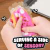 Just Play Ooey Gooey Le Goo Bakery Goo La La Éclair Set with Toppings, Super Soft and Squishy Play Food, Fidget and Sensory Toy for Kids, Girls, Boys, Ages 3 and Up