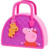 Peppa Pig Bag Set, Dress Up & Pretend Play, 8-pieces, Interactive Toy, Sounds and Lights, Kids Toys for Ages 3 Up by Just Play