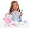 Peppa Pig Checkup Case Set with Carry Handle, 8-Piece Doctor Kit for Kids with Stethoscope, Kids Toys for Ages 3 Up by Just Play