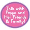 Peppa Pig Have a Chat Cell Phone, Toy Phone with Realistic Sounds and Light Up Buttons, Kids Toys for Ages 3 Up by Just Play