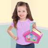 Peppa Pig Let’s Have a Picnic Set, Travel Toy with Handle Includes 4 Settings and Play Food, 15-Pieces, Kids Toys for Ages 3 Up by Just Play