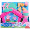 Peppa Pig Let’s Have a Picnic Set, Travel Toy with Handle Includes 4 Settings and Play Food, 15-Pieces, Kids Toys for Ages 3 Up by Just Play