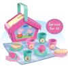 Peppa Pig Let’s Have a Picnic Set, Travel Toy with Handle Includes 4 Settings and Play Food, 15-Pieces, Kids Toys for Ages 3 Up by Just Play