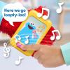Sesame Street 13-inch Learning Elmo Plush Stuffed Animal with 50+ Phrases, Lights, Sounds, & Motion, Learning and Education, Kids Toys for Ages 18 Month by Just Play