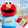 Sesame Street 13-inch Learning Elmo Plush Stuffed Animal with 50+ Phrases, Lights, Sounds, & Motion, Learning and Education, Kids Toys for Ages 18 Month by Just Play