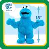 Sesame Street Big Hugs 18-inch Large Plush Cookie Monster Stuffed Animal, Blue, Pretend Play, Kids Toys for Ages 18 Month by Just Play(Large)
