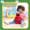 Sesame Street Elmo Slide Singing and Dancing 14-inch Plush, Pretend Play, Interactive Toy, Kids Toys for Ages 2 Up by Just Play(Large)