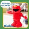 Sesame Street Elmo Slide Singing and Dancing 14-inch Plush, Pretend Play, Interactive Toy, Kids Toys for Ages 2 Up by Just Play(Large)