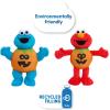 Sesame Street Elmo & Cookie Monster Small Halloween Plush 2-Pack, Sustainable Stuffed Animal, Soft Plushie, Kids Toys for Ages 18 Month by Just Play