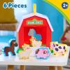 Sesame Street Elmo’s Learn & Sort Barn with Music and Sounds, 6-Pieces, Teaches Toddlers Shapes, Sounds, and Problem-Solving Skills, Toy for Girls, Boys, Kids, Ages 2 and Up by Just Play