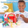 Sesame Street Elmo’s Learn & Sort Barn with Music and Sounds, 6-Pieces, Teaches Toddlers Shapes, Sounds, and Problem-Solving Skills, Toy for Girls, Boys, Kids, Ages 2 and Up by Just Play