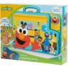 Sesame Street Elmo’s Learning Letters Bus Activity Board, Preschool Learning and Education, Kids Toys for Ages 2 Up by Just Play