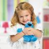 Sesame Street Friends 8-inch Cookie Monster Sustainable Plush Stuffed Animal, Kids Toys for Ages 18 Month by Just Play