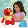 Sesame Street Potty Time Elmo 12-Inch Sustainable Plush Stuffed Animal, Sounds and Phrases, Potty Training Tool, Kids Toys for Ages 18 Month by Just Play