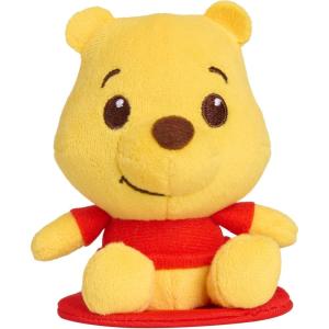 Disney Perch’d 4-inch Shoulder Plush Winnie The Pooh Stuffed Animal, Wearable Plushie, Soft Toy for Fans, Girls, Boys, Kids, Ages 2 and Up by Just Play