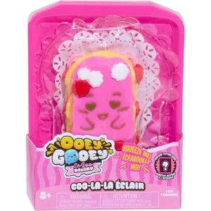 Just Play Ooey Gooey Le Goo Bakery Goo La La Éclair Set with Toppings, Super Soft and Squishy Play Food, Fidget and Sensory Toy for Kids, Girls, Boys, Ages 3 and Up
