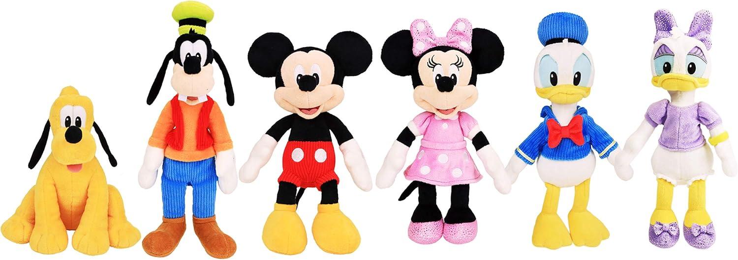 imageDisney Junior Mickey Mouse Bean Plush Minnie Mouse Stuffed Animal Kids Toys for Ages 2 Up by Just Play