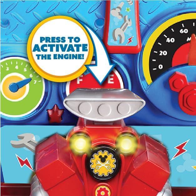 imageDisney Junior Mickey Mouse Funhouse Workbench 43piece Kids Construction Tool Set Kids Toys for Ages 3 Up Amazon Exclusive by Just Play