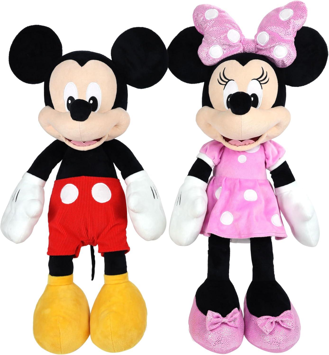 imageDisney Junior Mickey Mouse Jumbo 25inch Plush Mickey Mouse Stuffed Animals Pretend Play Kids Toys for Ages 2 Up by Just Play