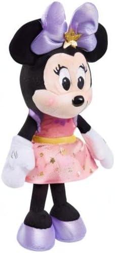 imageDisney Junior Minnie Mouse 8Inch Small Stars Minnie Mouse Plushie Stuffed Animal Pink Kids Toys for Ages 2 Up by Just PlayStar Minnie
