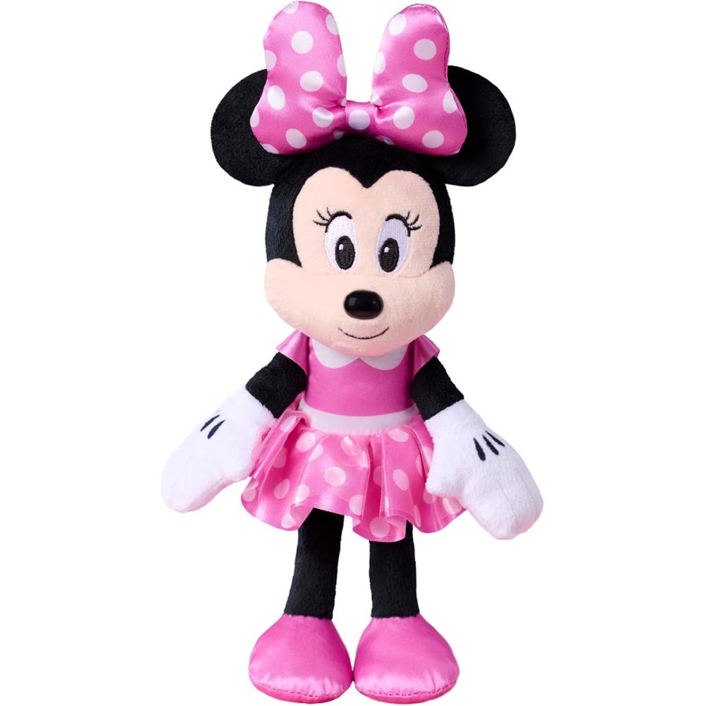 imageDisney Jr Minnie Mouse Small Plush 10 inch Tulle Skirt Minnie Plush Ages 2 and Up