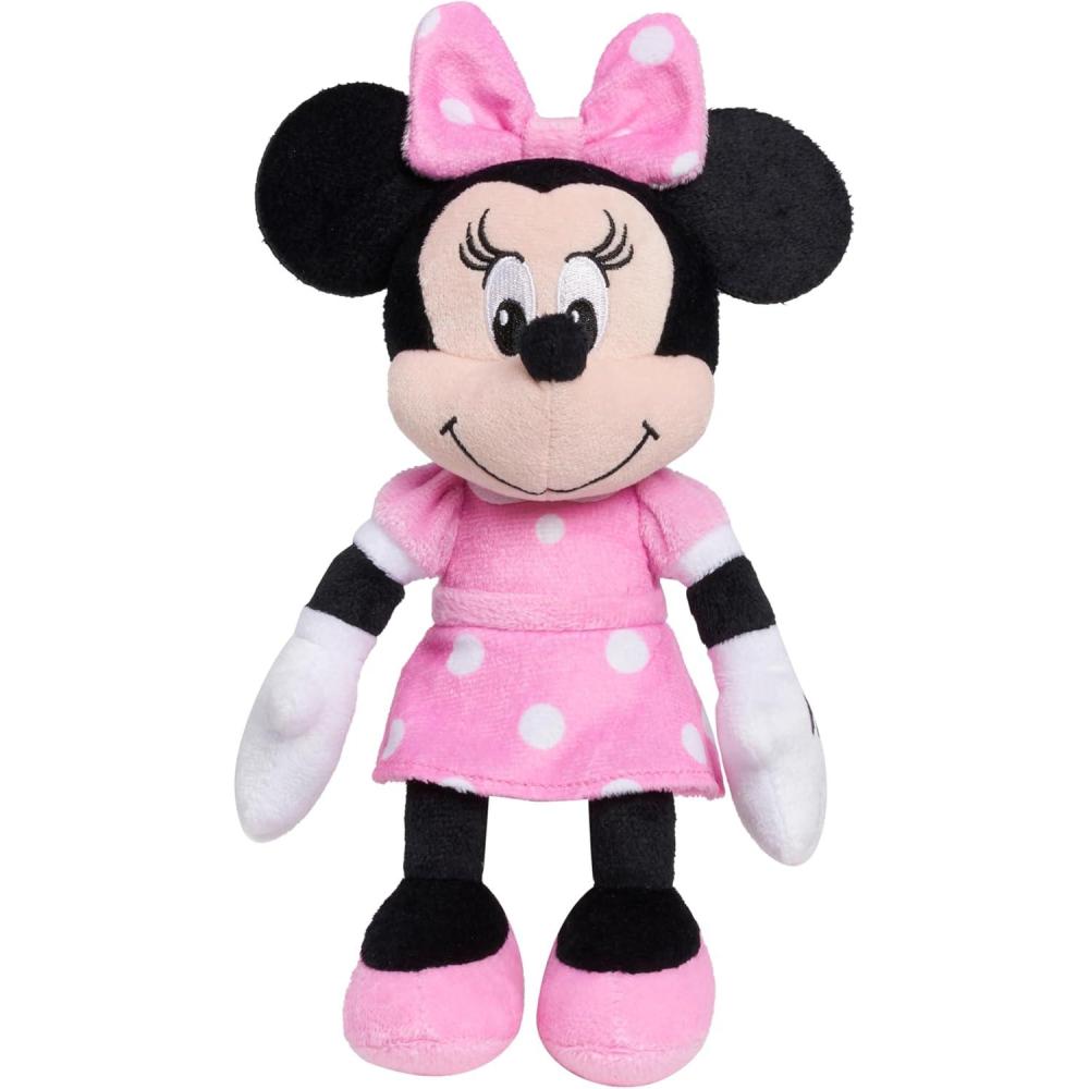 imageDisney Junior Mickey Mouse Bean Plush Minnie Mouse Stuffed Animal Kids Toys for Ages 2 Up by Just Play