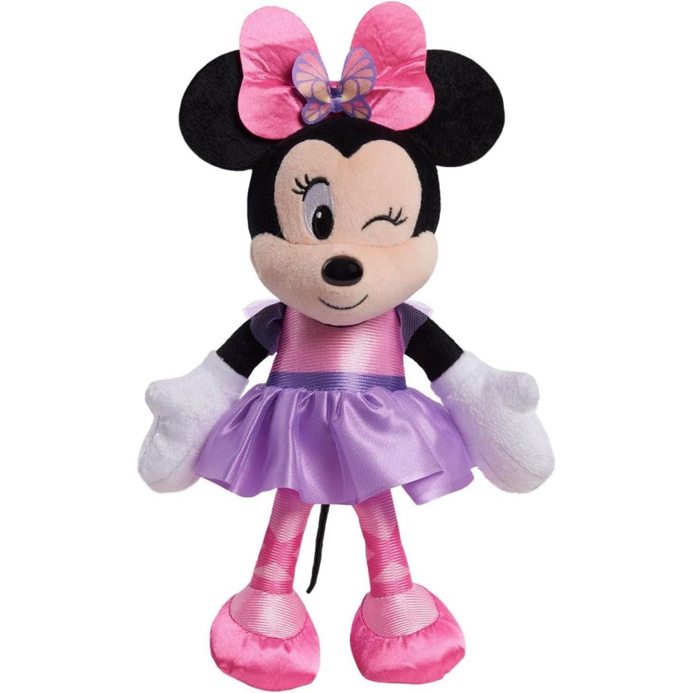 imageDisney Junior Minnie Mouse Ballerina Small Plush Stuffed Animal Kids Toys for Ages 2 Up by Just Play