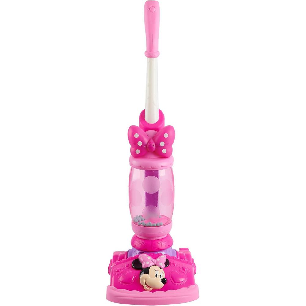 imageDisney Junior Minnie Mouse Twinkle Bows Play Vacuum with Lights and Realistic Sounds Kids Toys for Ages 3 Up by Just Play