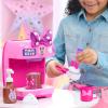 Disney Jr. Minnie Mouse Rise & Shine Bowrista Set, 10 Inch Play Espresso Machine, Ages 3 and Up