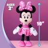 Disney Jr. Minnie Mouse Small Plush, 10 inch Tulle Skirt Minnie Plush, Ages 2 and Up