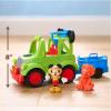 Disney Junior Mickey Mouse Funhouse Dino Rover 16-Piece Play Figures and Vehicle Playset, Kids Toys for Ages 3 Up, Amazon Exclusive by Just Play