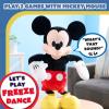 Disney Junior Mickey Mouse Hot Diggity Dance Mickey Feature Plush Stuffed Animal, Motion, Sounds, and Games, Kids Toys for Ages 3 Up by Just Play