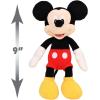 Disney Junior Mickey Mouse and Minnie Mouse Beanbag Plushie 2-Pack Stuffed Animals, Kids Toys for Ages 2 Up by Just Play