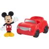Disney Junior Mickey Mouse on the Move Figure and Vehicles 2-Pack Set, Officially Licensed Kids Toys for Ages 3 Up by Just Play