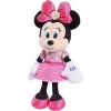 Disney Junior Minnie Mouse 8-Inch Small Hearts Beanbag Plush in Pink Heart Dress, Stuffed Animal