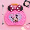 Disney Junior Minnie Mouse Get Glam Magic Table Top Pretend Play Vanity, Officially Licensed Kids Toys for Ages 3 Up by Just Play