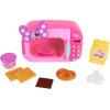 Disney Junior Minnie Mouse Marvelous Microwave Set and Accessories, 8-pieces, Pretend Play, Kids Toys for Ages 3 Up by Just Play