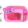Disney Junior Minnie Mouse Marvelous Microwave Set and Accessories, 8-pieces, Pretend Play, Kids Toys for Ages 3 Up by Just Play