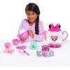 Disney Junior Minnie Mouse Terrific Teapot, Preschool Pretend Play Tea Set, 14-Pieces, Kids Toys for Ages 3 Up by Just Play(Multicolor)