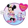 Disney Junior Minnie Mouse Waggin’ Wagon Lights and Sounds Feature Plush, Kids Toys for Ages 3 Up by Just Play