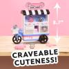 Disney Munchlings Candy Cart Playset with Lights, 13-Pieces, Color Change and Scented Figures, Kids Toys for Ages 3 Up by Just Play(Miniature)