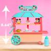 Disney Munchlings Dumpling Cart, 11-Piece Color Change Figure Playset, 1-inch Collectible Scented Figurines, Amazon Exclusive, Toy for Fans, Teens, Adults, Kids, Ages 3 and Up