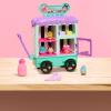 Disney Munchlings Mini Munch Bakery, 25-Piece Color Change Figure Playset, 1-inch Collectible Scented Figurines, Kids Toys for Ages 3 Up by Just Play(Ice Cream Cart)