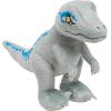 Jurassic World 7-inch Small Plush Stuffed Animal 2-Pack, Tyrannosaurus Rex and Blue, Dinosaur, Kids Toys for Ages 3 Up by Just Play