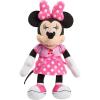 Disney Junior Mickey Mouse Funhouse Singing Fun Minnie Mouse 13 Inch Lights and Sounds Feature Feature Plush, Sings Bowtoons Theme Song, Kids Toys for Ages 3 Up by Just Play