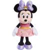 Disney Junior Minnie Mouse 8-Inch Small Stars Minnie Mouse Plushie Stuffed Animal, Pink, Kids Toys for Ages 2 Up by Just Play(Star Minnie)