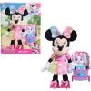 Disney Junior Minnie Mouse Waggin’ Wagon Lights and Sounds Feature Plush, Kids Toys for Ages 3 Up by Just Play