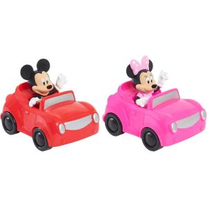 Disney Junior Mickey Mouse on the Move Figure and Vehicles 2-Pack Set, Officially Licensed Kids Toys for Ages 3 Up by Just Play